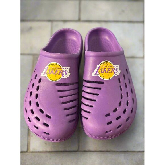 Los Angeles Lakers FOCO Molded Garden Clogs - Picture 1 of 3